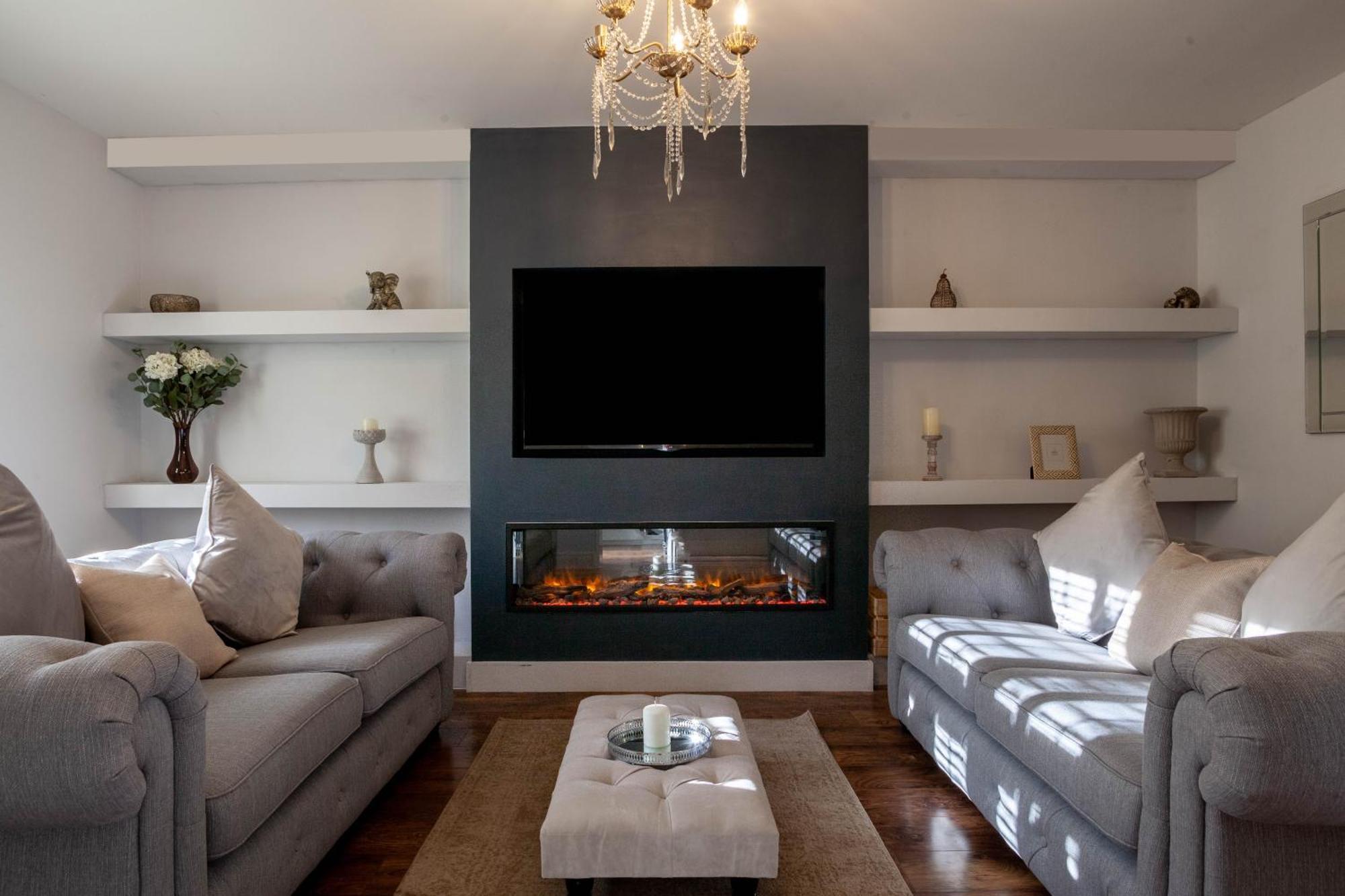 Modern 3 Bedroom House With Parking Bath Eksteriør billede